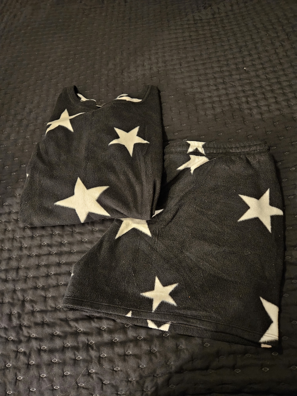 torrid Black and White Star Print Sleep Set